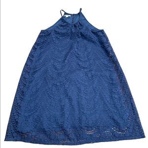 London Times Lace Racerback Mini Dress 4